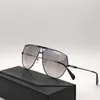 Luxury-BestSelling Mens Märke Solglasögon 953 Metallram Anti-UV400 Gradient Lens Ögonglasögon Mode High-end toppkvalitetsglasögon med väska