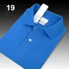 Lacoste Camisa de cocodrilo de alta calidad de los hombres pantalones de algodón de lavado de agua de lavado sólido verano homme camisetas para hombre polos camisas poloshirt e01