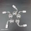 Glas Oliebrander Pijpen Pyrex 90 graden 14mm Mannelijke Joise Roken Accessoires Bubbler voor waterpijp Bong