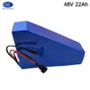 Triangle 22Ah 48v аккумулятор аккумулятор Электрический велосипед для литиевой батареи с 54.6v не Bafang 1000w двигатель 2A зарядный EС США нет налога