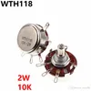 WTH118 2W 10K single turn carbon film potentiometer