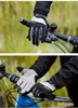 Verão ao ar livre dos homens e das mulheres esportes não-deslizamento de bicicleta de fitness full finger equitação luvas de tela de toque