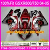 Enjeksiyon Gövdesi SUZUKI GSXR 750 GSX R600 R750 K4 GSXR600 için 04 05 GSX-R600 5HM