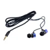 Auricolari con cavo intrecciato Subwoofer Auricolari in-ear Cuffie con isolamento acustico per telefoni MP3 MP4 Gioco per PC