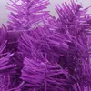 27 m Purple Christmas Rattan Juldekoration Julgran Pendantt1910176295855