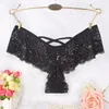 Mulheres Underwear Mulheres Lace Flower Sexy Calcinhas Mulheres G Strings Mulher Calcinhas de Cintura Low-cintura