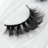 3d Mink Lashes Eyelash Extension 100% Handmade Thick Volume Long False Lash Makeup Giltter Packing 1 Pair D110