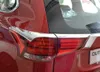 Hoge kwaliteit ABS Chrome Auto Achterlicht Decoratie Cover, Protection Frame, Achterlicht Decoratieve trim voor Outlander 2019