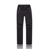 Hommes pantalons de camping hommes randonnée noir en plein air nouveau style femmes coupe-vent thermique hiver imperméable pantalon extérieur BCDG