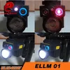 Jakt Airsoft Ellm01 Softair Tactical Flicklampa Ny version LED Laser IR Infraröd LED Light Rifle EX214 (Fullständig funktionell)