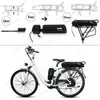 EU USA Ingen skatt 48V 10Ah Bakre rack ebike batteri med Samsung Cell 48V litium elektrisk cykelbatteri för 750W 500W BAFANG BBS02