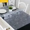 Pano de mesa transparente de pvc à prova d'água, 10mm, tapete de plástico, pano de mesa retangular coreano, vidro macio para protetor desk5265733