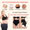 Taille haute de la taille de la taille des femmes Traineur Traineur Body Corps Shaper Slimming Control Pantes Thong Gstring Butt Lifter Scailless Paperas1996164