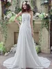 بالإضافة إلى الحجم ، فساتين بيضاء بسيطة ، حبيبتي ، خط زفاف طويل الزفاف فساتين العروس للنساء فساتين الزفاف HY4226