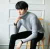 Winter 2018 pullover sweater men new morality thickening men's clothing turtleneck sweater male youth korean style men