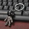 패션 금속 우주 비행사 keyring 망 우주인 열쇠 고리 커플 남자 친구 보석 선물 열쇠 고리 3 색 가방 액세서리