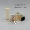10/30/50pcs 12.1mm Mold filling DIY empty 4g GOLD square lipstick tube Mouth wax tube Lip Rugose gold/sparkle gold