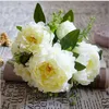 (7 heads/bunch) 2016 New.Silk / Simulation / Artificial flower Peony flower bouquet.Free shipping.