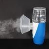 Atomizador facial Inhalador Mini nebulizador ultrasónico portátil USB recargable Nebulizador de malla Humidificador Pulverizador para el cuidado de la piel MY-121