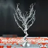 イベントと結婚式の装飾センターピースのぶら下げアクリルクリスタルカンデラブラブラブと花のボウルの装飾445