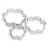12 Pcs Cake Decorating Fondant Cutters Cookie Biscuit Egg Stainless Steel Mould Baking and Pastry Tools