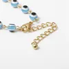 Bracelets de charme 5pcs / Set Bleu pour les femmes Rainbow Lettre Perles Bracelet Set Fashion Jewelry2918