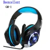 Beexcellent GM-1 Gaming Headset for PS4 XboX ONE Stereo Gaming Headphones Noise Isolation LED Light Bass Surround Mic USB 22pcs/lot