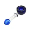 New Snowflake pirex de vidro colorido Bong a tubulação de fumo Easy Clean Design Inovador Handpipe artesanal de alta qualidade portátil Hot bolo DHL grátis