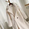 2020 Winter Teddy Coat Kobiety Faux Fur Coat Misia Kurtka Gruba Ciepła Fałszywa Kurtka Puszyste Kurtki Plus Size Płaszcz