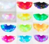 14 Colors Baby Girls LED Dress Kids Princess Tutu Skirt Puffy Luminous Girl Dresses for Stage Performance Party Gauze Skirt M1417