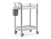 Elitzia Et005 Salão Mobiliário Spa Beauty Trolley Rolling Carrinho com desperdício bin duas ou três camadas 6 tipos opcionais