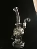 2020 beste Bong Exosphere 14 Löcher Mutiholes Fab Egg Glasbongs recyceln Bohrinseln Hot Glass Design Eggosphere Kombination aus Ball Rig und Fab Egg