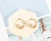 new hot Europe and the United States popular cold wind flowers natural freshwater pearl earrings fashion classic refined elegance