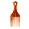 New Fashion Pro Hair Fork Comb For Curly Hair Or Afro Hairstyle Hairdressing Styling Tool Coffee