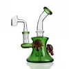 Beaker base Bong Oil Rigs Narghilè Pipa da fumo Bubbler Chicha Bong d'acqua Accessorio per sigarette Dab rigs con giunto da 14 mm