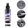 120ML Car Polish Interior Wax Cleaner Lucidatura Ceretta Superficie del sedile in pelle Agente di ricostruzione in plastica Lucidatura automobilistica Riparazione auto fai-da-te