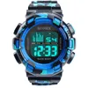 Männer Frauen Sports Uhren Mode Relogio Maskulino LED Digital Alarm Date Gummi -Armee Wasserdichte Sport Armbandwatch6450900