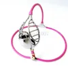 Chastity Devices Chic Brief Male Stainless Steel Cable Belt device Invisible Chastity Pants Cage Adult Bondage Bdsm Sex Toy #R76