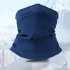 Outdoor Half Face Mask Tactical Summer Ice Scarf Windproof Sunproof Mask Bike Hat Neck Hood Protection for Hunting Climbing265o