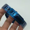 2020 New Mens Black Watch SUB céramique Lunette Montres bleu brillant placage automatique Mens mécanique en acier inoxydable Montres 40mm MAD