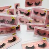 Mink Wimpern 25 Arten 1pair lot reale sibirischen 3D Full-Streifen falschen Wimpern Lange Einzelne Mink Lashes Verlängerung Verkauf