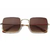 Fashion Square Sunglasses 55mm Men Women Driving Eyewear Vintage Designer UV400 Sun Glasses e2 with box cases