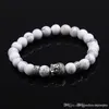 Mens Armbanden Luxe Sieraden Kraal Natuursteen Sieraden Goedkope Anchor Beaded Buddha Armbanden voor Mannen Vrouwen Boeddha Lava Chakra Leuke Armband