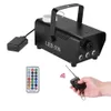 2in1 سلك WiFi التحكم عن بُعد 400W RGB LED LID LID FOG Machine Machine Stage Disco Party Show Effect Fogger Machine RG6239141