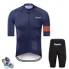 2020 Raphaful Style Cykling Set Man Cykling Jersey Kortärmad Cykel Klädkit MTB Bike Wear Triathlon