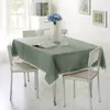 Lace Toalha de Tablecloth Cor Sólida Toalha De Mesa Decorativa De Poliéster Tabela De Pano De Jantar Tampa Para Partido Decoração Home Atacado DBC VT0534