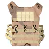 Gorąca sprzedaż kamizelka taktyczna JPC Molle Outdoor Paintball Plate Carrier kamizelka mężczyźni kamuflaż Hunting1