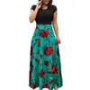 2019 zomer boho strand jurk vrouwen bloemen print jurken lange dame kleding vrouwen avond feestjurk vestidos de festa xxxl mx190725