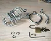 Devices Male Lock Chasity Cages Steel BDSM Bondage Gear Cock Stainless Penis Man Cbt Permanent And Screw Latest Design6541462
