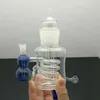 Glass Pipes Smoking blown hookah Manufacture Hand-blown bongs External gourd dish silk glass milk bottle kettle water pipe kettle